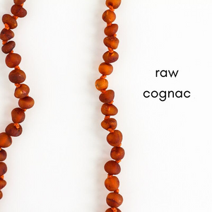 Raw Baltic Amber necklace — Momma Goose Products Ltd